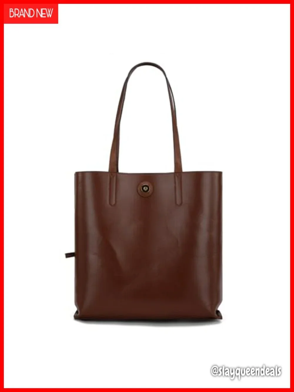 Faux Leather Hobo Tote Bag with Pouch Top Handle Shoulder Purse